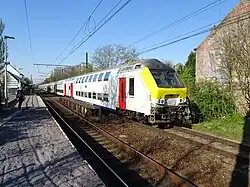 Train en passage.