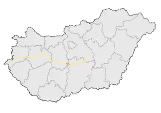 Image illustrative de l’article Autoroute M8 (Hongrie)