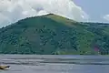 Le fleuve Congo, frontière Kinshasa-Brazzaville à Maluku.