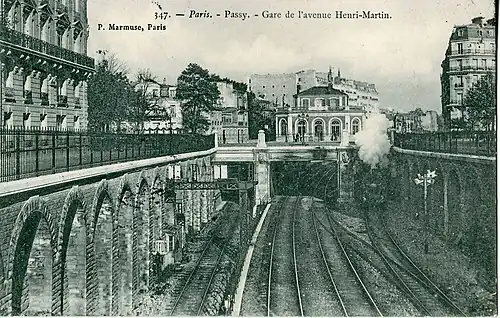 Gare Avenue Henri-Martin.