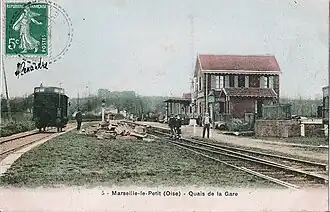 La gare.