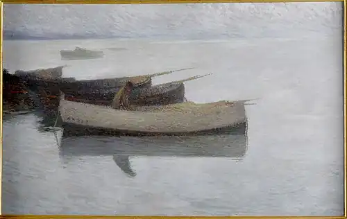 Marine par temps gris