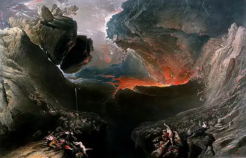 John Martin, Le Grand jour de sa colère (The Great Day of His Wrath), 1853.