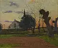 Maxime Maufra : Soleil couchant, Cadol (Musée des Beaux-Arts de Reims).