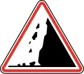 111Risque de chute de pierres