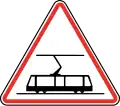 125Traversée de voie de tramway