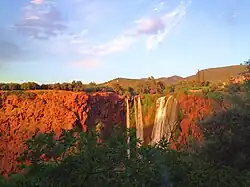 Ouzoud au crépuscule