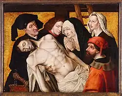 Descendimiento (XVIe siècle), de l'ensemble funéraire de los Mtz. de Salvatierra.