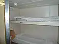 Cabine intérieure de catégorie A avec sanitaires d'une capacité de deux personnes.