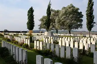 Aperçu du cimetière.
