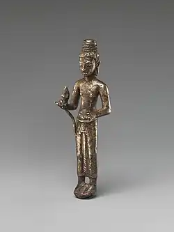 Bodhisattva debout, probablement Maitreya, 7e siècle-8e siècle, Metropolitan Museum of Art