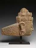 Tête de Shiva, vue de gauche
