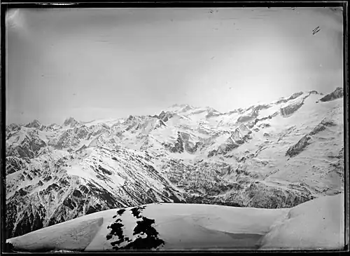 Luchon, au sommet du Céciré : vallée du Lys, s.d.