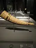 Olifant, Italie, XIe - XIIe&nbsp;siècle, ivoire sculptée.