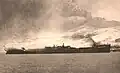 SSRoraima en feux. Prise au musée Franck A. PERRET de saint pierre Martinique.