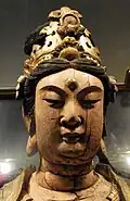 Guanyin, Song septentrionaux- dynastie Jin XIIe&nbsp;siècle. Bois. Chine