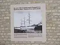2008 - L'un des panneaux consacré à l'histoire du Duchesse Anne à l'intérieur du musée