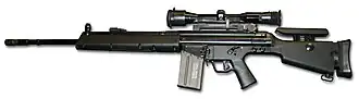 Le HK MSG90, la version militaire du PSG1.