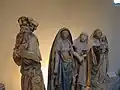 Mise au tombeau, groupe de droite