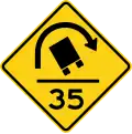 USA (danger de renversement de camion)