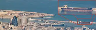 MV Rhosus amarré dans le port de Beyrouth
