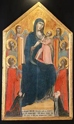 La Vierge de majesté, maître de 1310