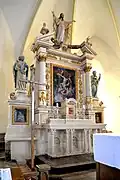 Le maître retable de l’église Saint-Pierre-et-Saint-Paul.