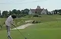 Autre vue du golf, depuis le terrain.