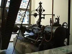 Machine à vapeur.
