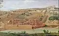 Vue de la machine au temps de Louis&nbsp;XIV.
