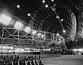 L'USS&nbsp;Macon en cours de construction dans l'Airdock