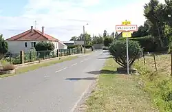 Entrée du village