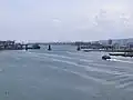 Pont Mactan-Mandaue au centre du détroit.