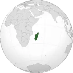 Madagascar (localisation)