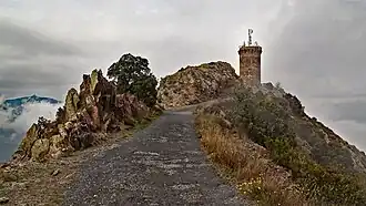 Vue de l'est.
