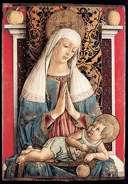 Madone de Poggio Bretta de Crivelli, Musée Diocésain.