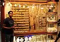 Magasins de bijoux indiens.