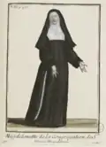 Magdelonette de la congrégation de Sainte-Marie-Magdelaine (1715).