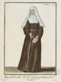Magdelonette de la congrégation de Sainte-Marthe (1715).
