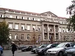 Le bâtiment de l'Assemblée municipale à Zemun