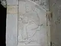 Relief de saint Pierre (côté droit du portail)