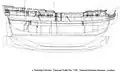 Plan du HMS Faukland