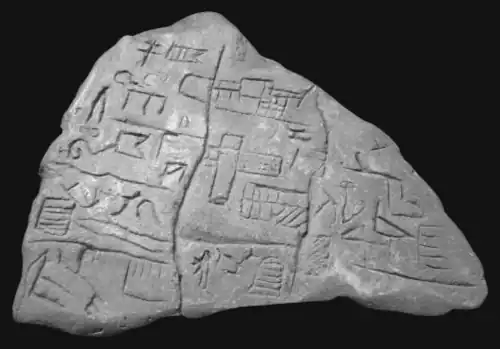 Plaque inscrite de Maïkop
