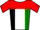 maillot avec des couleurs panarabes de leader du classement du meilleur sprinteur