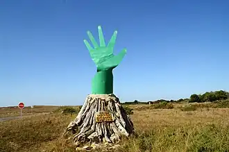 Monument de la Main Verte.