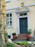 Le portail de la gentilhommière du XVIIIe&nbsp;siècle