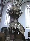 La chaire baroque.