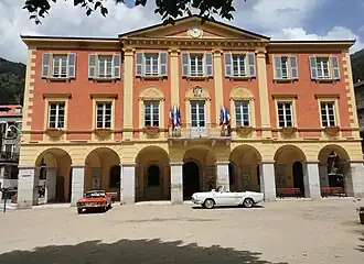 Hôtel de ville de Saint-Martin-Vésubie.