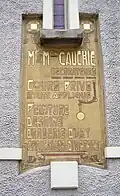 Détail rez-de-chaussée, gauche.