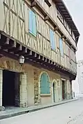 Maison à colombages, rue de l’église (XVIIe&nbsp;siècle).